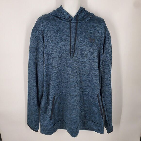 Under Armour Hoodie Mens 3XLT ColdGear Loose Pullover Sweatshirt Athletic New - Picture 7 of 9